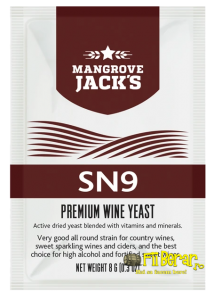 Mangrove Jacks drojdie vin SN9 8g 02